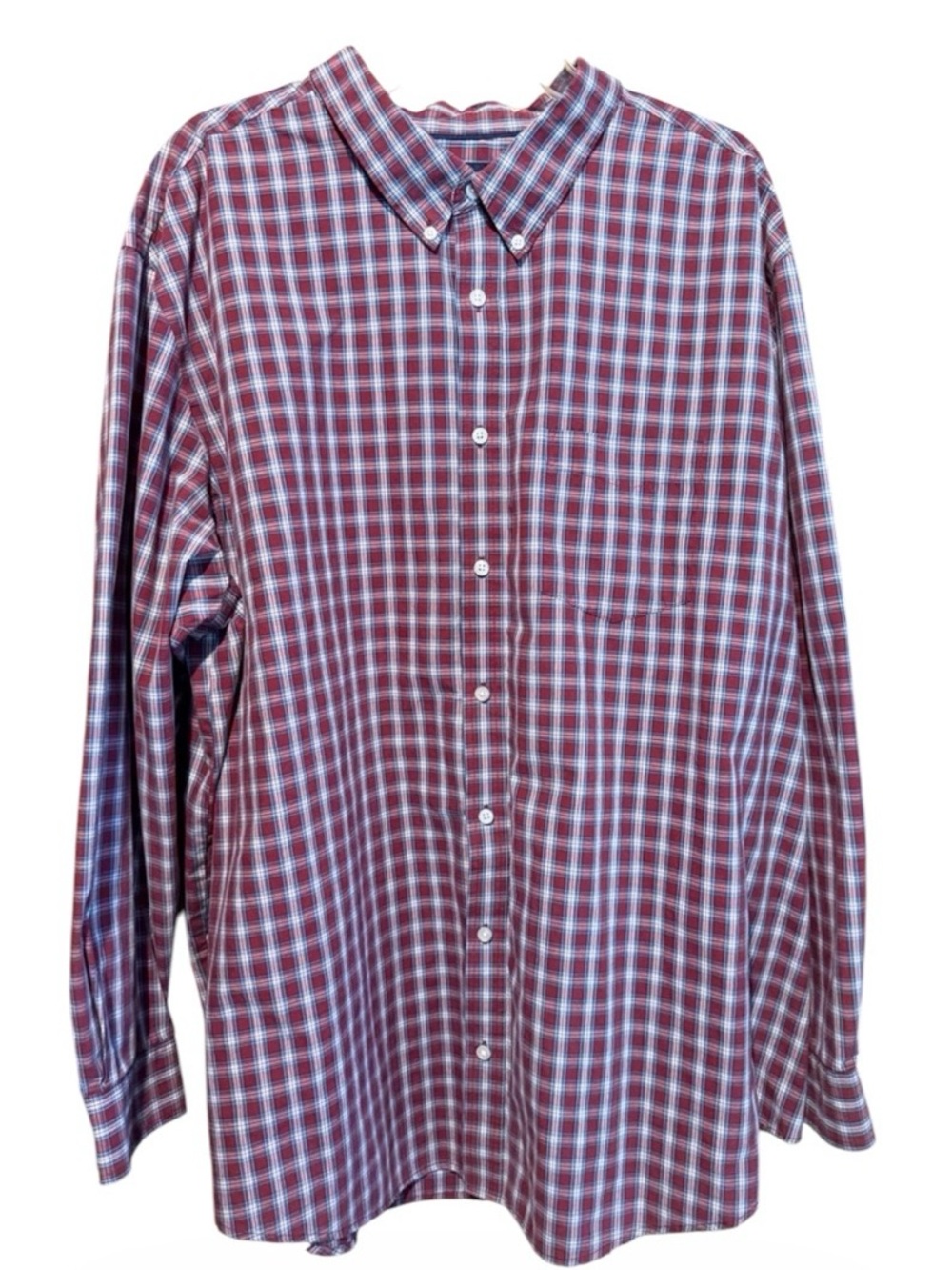 ➕💰BOGO FREE c&b Checked Button Down Shirt 3XB